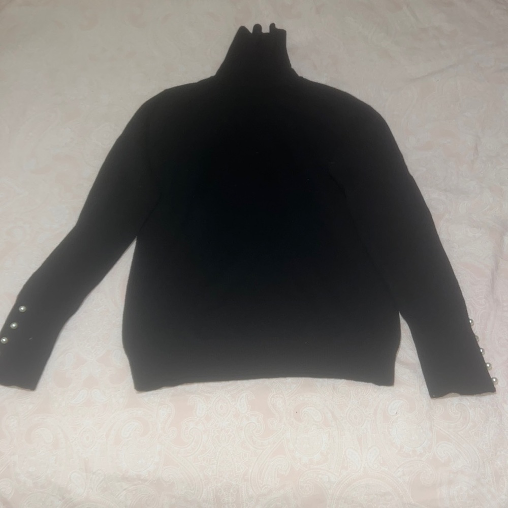 Zara Knit Black Turtle Neck